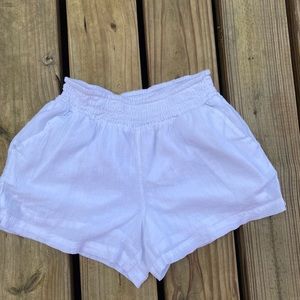 Women’s White Shorts